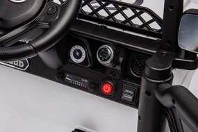 LEAN CARS Toyota FJ White 4x4 batérie auto