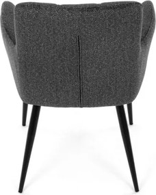 Jedálenská stolička sivá DCH-P3146 GREY2