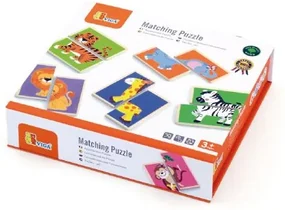 Lampy Drevené puzzle Zvieratá