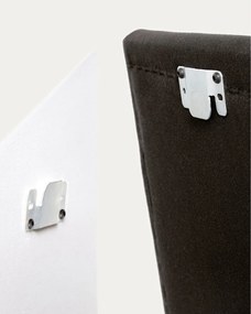 Zelené čalúnené čelo postele 166x106 cm Tanit – Kave Home