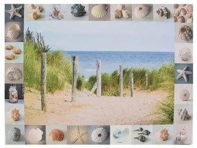 Obraz na stenu Cesta na pláž, LED s časovačom, 30 x 40 cm