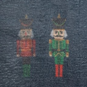 Deka PETER 02 - námornícka modrá / burgundy