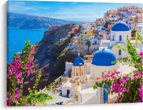 Obraz - Santorini, Grécko (70x50 cm)