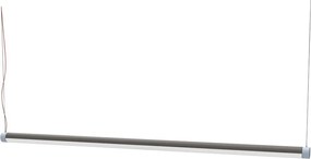 Sivé LED závesné svietidlo so stmievačom Interplay – Hübsch