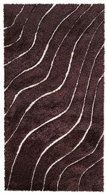 Koberec Shaggy Sonic 1,6/2,3 PSR-9234 hnedá