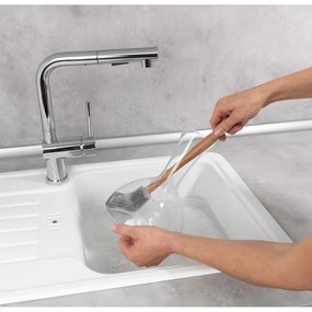 Silikónová kefa na umývanie riadu Wenko Hollie