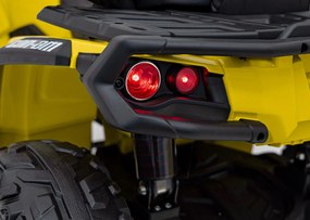 Ramiz Štvorkolka Can Am Outlander ATV žltá