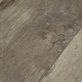 Beauflor, PVC podlaha - lino Texalino Supreme 691 M Valley Oak - dub, na mieru, šíře 2m,3m,4m,5m, hnedá, filc, chodba / predsieň