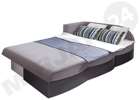 Rohová sedacia súprava Dido, Dostupné poťahy: Soft 020 + Alcala 22 + Amber 070, Strana policy: pravá