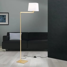 Orion Stl 12-1187/1 - Stojacia lampa CARLTON 1xE27/40W/230V biela/zlatá