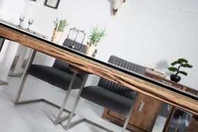 Jedálenský stôl EUPHORIA BARRACUDA 240 cm recyklované masívne teakové drevo 40 mm