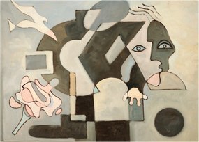 Obraz - Kubizmus (70x50 cm)