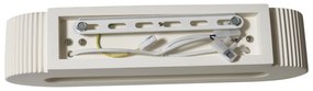 Škandinávske nástenné svietidlo biele UFO 2-Lights - Plaster