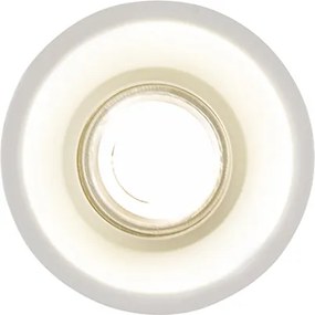 Inteligentné zapustené bodové svietidlo biele vrátane WiFi GU10 - Dept