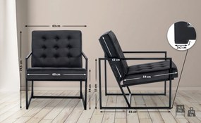 Design-Shop Kreslo Avon lounger - zamat - Sivá