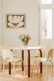 Okrúhly jedálenský stôl ø 100 cm Meko – noo.ma