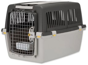 Sivá prepravka pre domáceho miláčika 72x52 cm Trixie Gulliver 4 S-M – Plaček Pet Products