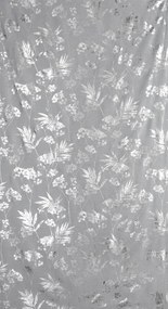 ZÁCLONA NA KRÚŽKOCH DELIA 140X250 CM LISTY