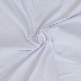 Kvalitex Luxusné bavlnené JERSEY prestieradlo s lycrou 220x200 cm - biela