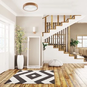 Stropné svietidlo OAK 3xE27/60W/230V dub, pr. 47,5 cm