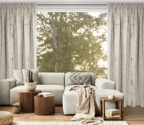 ZATEMŇOVACÍ ZÁVES NA PÁSKE MOLLY 140X270 CM VZOROVANÁ