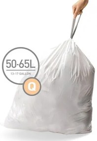 Vrecká do odpadkového koša 50-65 l Simplehuman zaťahovacie 20 ks SHCW0176
