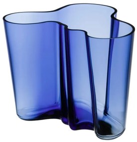 Iittala Váza Aalto 160 mm, ultramarine blue