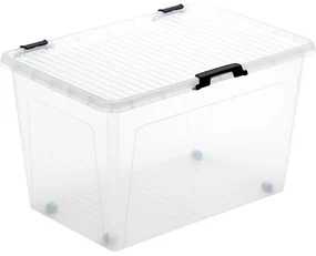 Úložný box s vekom, 52 l