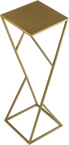 STOJAN NA KVETINÁČ LOFT3 70X24X24 CM ZLATÁ
