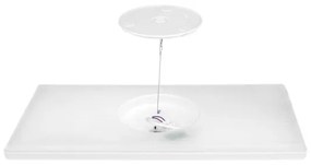 LED prísadený panel NIVERA LED/32W/230V IP54 29,5x59,5 cm biely