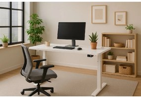 Herný stôl BR01 biely 140 cm