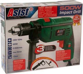 ASIST AE1P50DN-3 Vrták s príklepom 500 W
