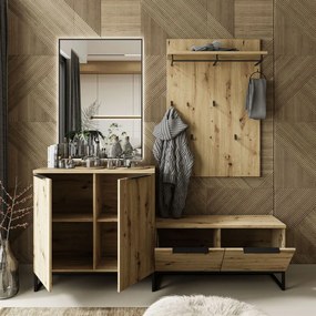 PREDSIEŇOVÁ STENA VALBO 3 DUB ARTISAN