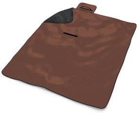 Sablio Plážová deka Gaštanová: 200x140 cm