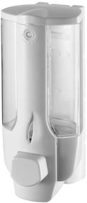Aqualine Aqualine, Dávkovač tekutého mydla na zavesenie 350ml, biely, 72027