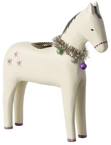 Maileg Drevený svietnik Horse Large