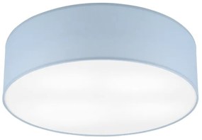 Stropné svietidlo SIRJA PASTEL DOUBLE 4xE27/15W/230V pr. 45 cm modrá