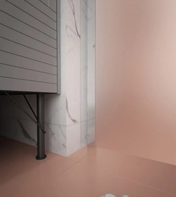 Erga Paris, sprchová zástena Walk-In 80x200 cm, 8mm sklo námraza, chrómový profil, ERG-V02-PARIS-080x200-FR-CR