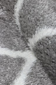 Koberec Boho 613 D.GREY/CREAM rozmery koberec: 60x100 cm