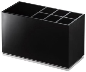 Kompaktný stojan na zubné kefky a pastu Yamazaki Mist 7844 – čierny