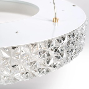 Toolight Toolight, LED stropné svietidlo 60cm MS002-CP, ružové zlato, OSW-09611