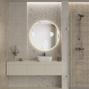 Erga Sofia, okrúhle LED zrkadlo 120cm, 2760 lm, 3 farby svetla, ERG-V01-207-1212