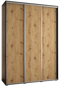 Skriňa 45 Canaris 1 200 čierna/artisan/silver