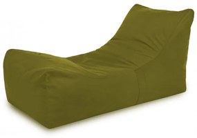 Leňoška LOUNGE ATENA plyš zelena