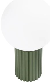 Sollux SL.1726 - Stolná lampa HALO 1xG9/8W/230V pr. 12 cm zelená