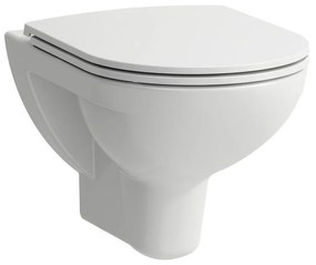 LAUFEN Pro Rimless Pack závesné WC s hlbokým splachovaním, 360 x 530 mm, biela + WC sedátko Softclose, H8669510000001