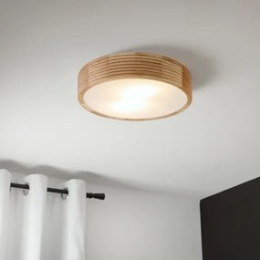 BRILAGI - LED stropné svietidlo CARVALHO MODERN 2xE27/60W/230V pr. 37,5 cm dub