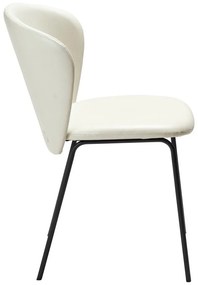 Krémovobiela jedálenská stolička Stay – DAN-FORM Denmark