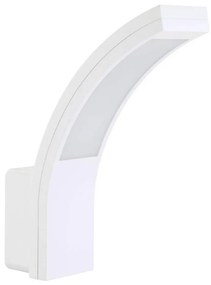 LED Vonkajšie nástenné svietidlo LED/15W/230V IP54 biela