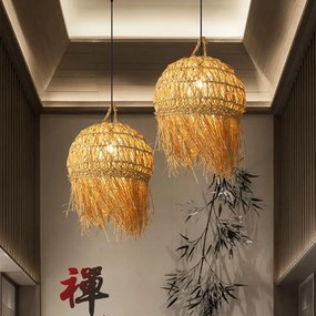 Toolight Toolight, závesné svietidlo 1xE27 APP1251-1CP, prírodná, OSW-40120